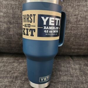 YETI Rambler 42 oz Blue Mug